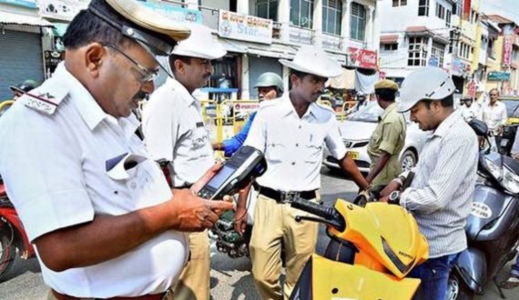 ಮಂಗಳೂರು ಟ್ರಾಫಿಕ್ ಪೊಲೀಸರ ಕಠಿಣ ಕ್ರಮ: ಸಾವಿರಾರು ನಿಯಮ ಉಲ್ಲಂಘನೆ ಪ್ರಕರಣಗಳಿಗೆ ದಂಡ ವಸೂಲಿ