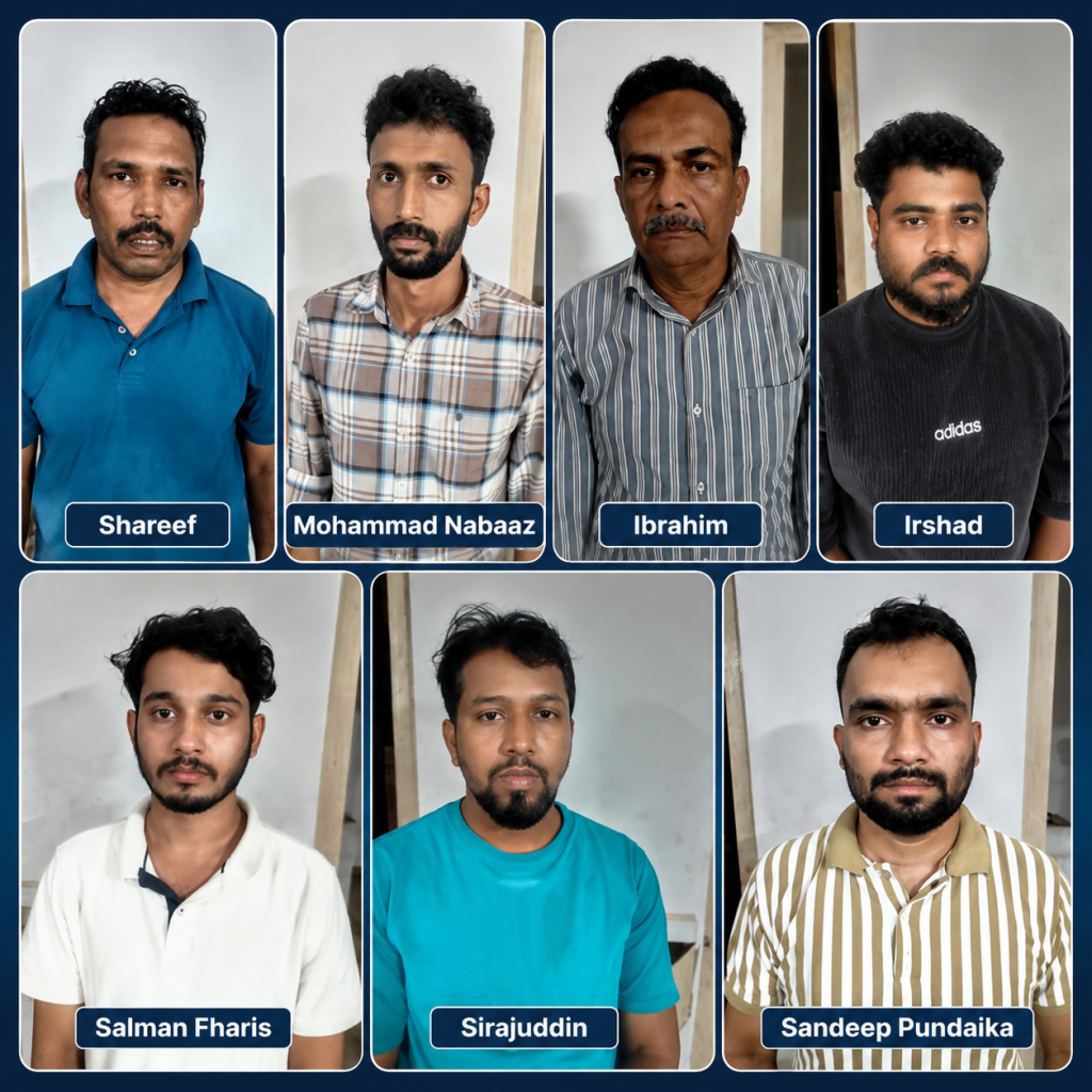 ದಕ್ಷಿಣ ಕನ್ನಡದಲ್ಲಿ ಬೃಹತ್ ನಕಲಿ ನೋಟು ಜಾಲ ಭೇದಿಸಿದ ಪೊಲೀಸರು; 7 ಮಂದಿ ಬಂಧನ