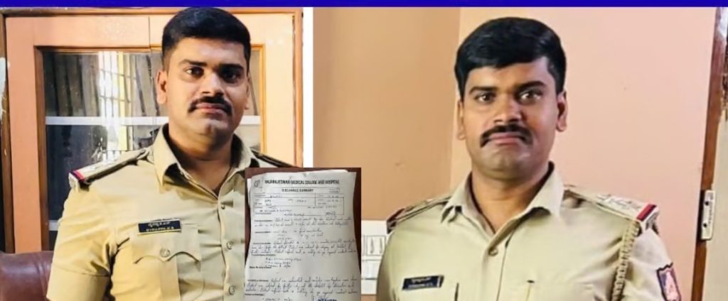 ಪತ್ನಿ ಮೇಲೆ ಮಾರಣಾಂತಿಕ ಹಲ್ಲೆ ಆರೋಪ; ಪಿಎಸ್ಐ ಜೈಲುಪಾಲು