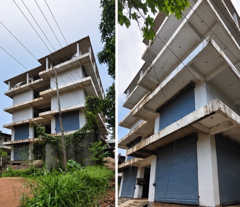 ಕೋಟೆಕಾರು ಬೀರಿಯಲ್ಲಿ ಕಟ್ಟಡದಿಂದ ಬಿದ್ದು ಇಬ್ಬರು ಕಾರ್ಮಿಕರಿಗೆ ಗಾಯ; ಓರ್ವ ಗಂಭೀರ