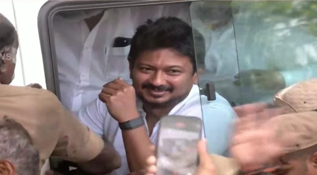 ನಟಿ ತ್ರಿಶಾ ಕುರಿತು ಹೇಳಿಕೆ ವಿವಾದ; ಉದಯನಿಧಿ ಸ್ಟಾಲಿನ್ ಪೊಲೀಸ್ ವಶಕ್ಕೆ
