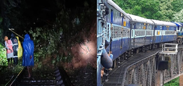 ಮಂಗಳೂರು–ಬೆಂಗಳೂರು ರೈಲು ಸಂಚಾರ ಪುನರಾರಂಭ; ಭೂಕುಸಿತ ಹಳಿ ದುರಸ್ತಿ ಪೂರ್ಣ