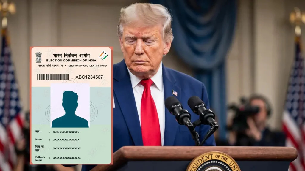 ‘ಭಾರತದಲ್ಲಿ 100% ವೋಟರ್ ಐಡಿ’ ಟ್ರಂಪ್ ಮೆಚ್ಚುಗೆ; ಅಮೆರಿಕದಲ್ಲೂ ಕಠಿಣ ಮತದಾನ ನಿಯಮಕ್ಕೆ ಆಗ್ರಹ