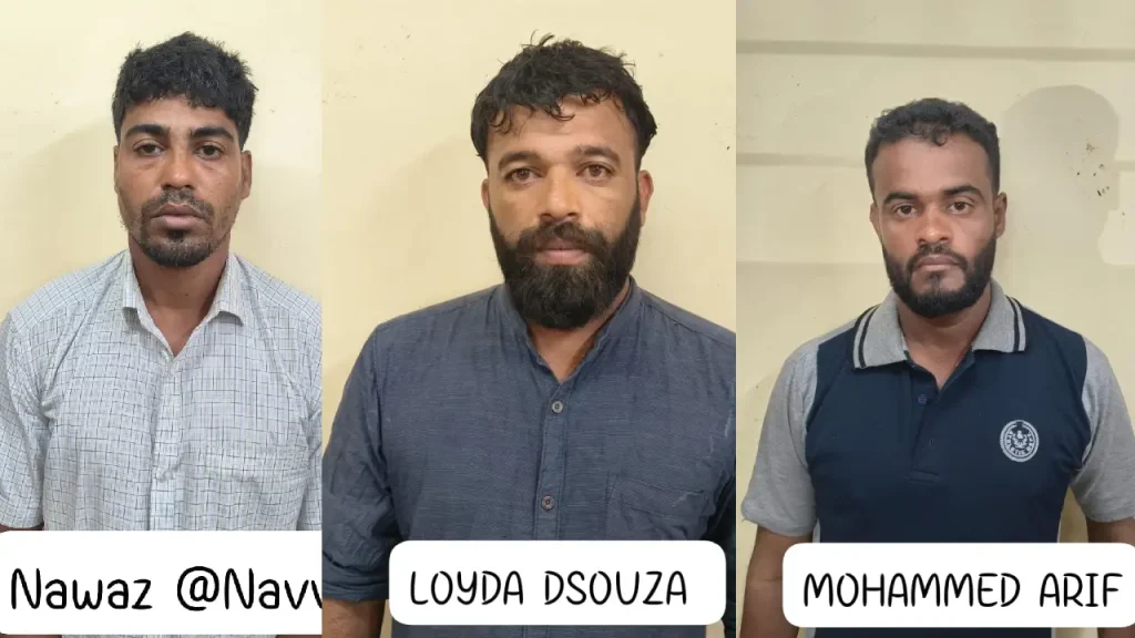 ಮಂಗಳೂರು: ವಿದ್ಯಾರ್ಥಿಗಳನ್ನು ಗುರಿಯಾಗಿಸಿಕೊಂಡಿದ್ದ MDMA ಜಾಲ ಪತ್ತೆ; ₹24 ಲಕ್ಷ ಮೌಲ್ಯದ MDMA ಸಹಿತ ಮೂವರ ಬಂಧನ