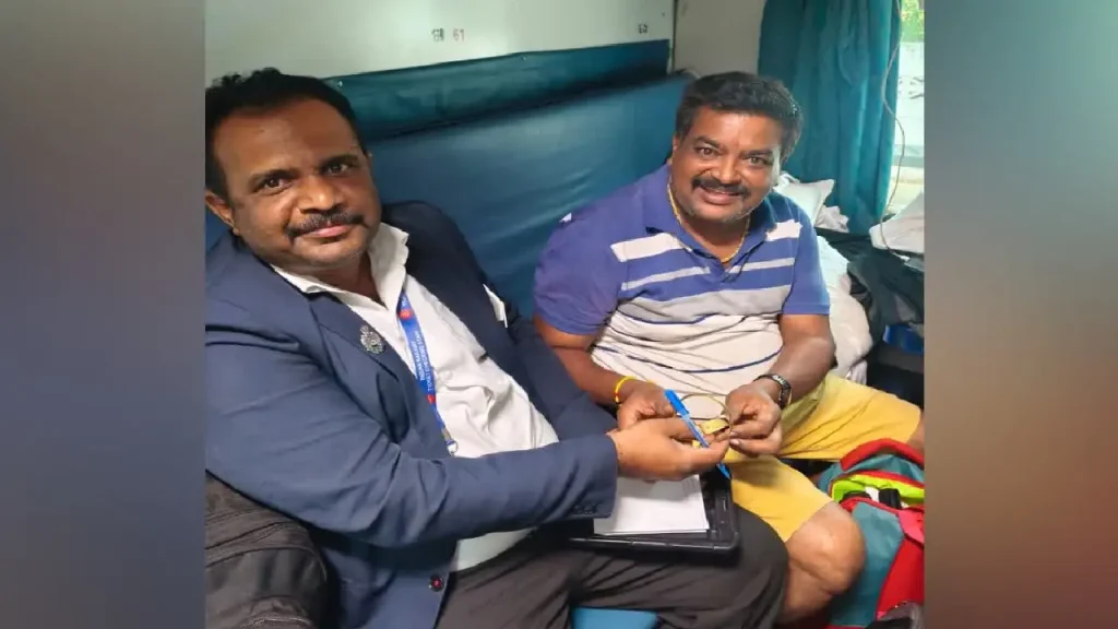 ರೈಲು ಪ್ರಯಾಣಿಕನ ಬ್ಯಾಗ್ ಕಳವು; ಟಿಟಿಇ ಚಾಕಚಕ್ಯತೆಯಿಂದ ಆರೋಪಿ ಸೆರೆ, ಸೊತ್ತು ವಶಕ್ಕೆ